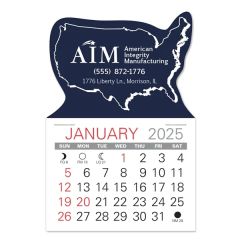 Value Stick Calendar - USA Shape