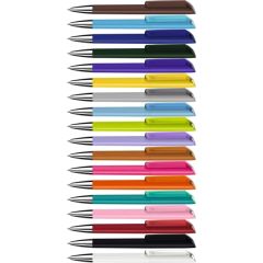 Vane K Transparent Si Gum Twist-Action Pen
