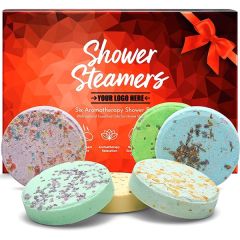 Variety Pack Of 6 Shower Bombs With Essential Oils