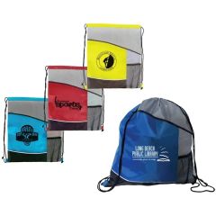 Varsity Drawstring Backpack