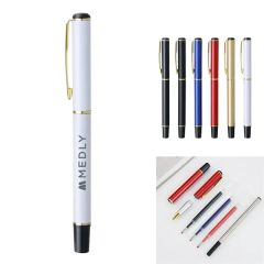Venus Metal Gel Ink Roller Pen