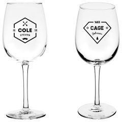 Vera Wine Glass - 16 Oz - Silkscreen