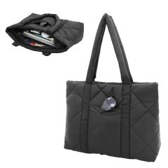 Veranda Quilted Nylon Tote Bag