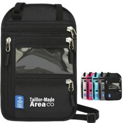 Versatile Portable RFID Passport Holder Travel Neck Wallet