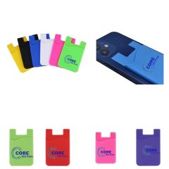 Vertical Silicone Cell Phone Wallet