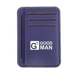 Vertical-Style Casual PU Leather Card Wallet