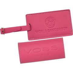 Vibrant Luggage Tag and Handle Wrap Set