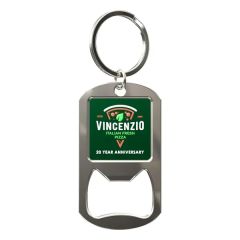 Vibraprint Bottle Opener Dog Key Tag