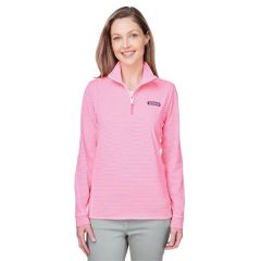 Vineyard Vines Women's Microstripe Sankaty Half-Zip Pullover