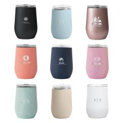 Vinglace 10 Oz Stemless Wine Tumbler, Laser, Standard Up