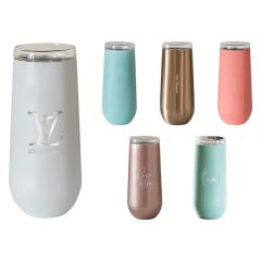 Vinglace 6 Oz Champagne Flute, Laser, Standard