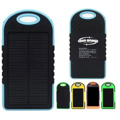 W/ Hiking Hook Wireless Solar Unlimited Charging Power Bank