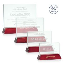Walkerton Award - Jade/Rosewood Horiz