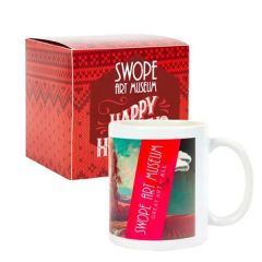 Warm Holiday Wishes Full Color Mug In Gift Box