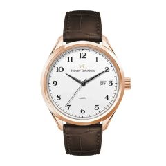 Watch Creations 42mm, 3 Hand With Date, Rose Gold Plated