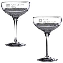 Waterford Mixology Circon Coupe Large 10.6 Oz Set/2
