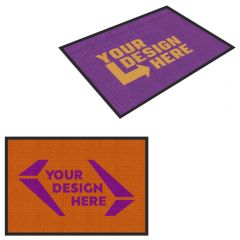 Waterhog Inlay Logo Mat Fashion Borders 2 Ft X 3 Ft
