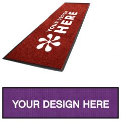 Waterhog Inlay Logo Mat Fashion Borders 3 Ft X 12 Ft