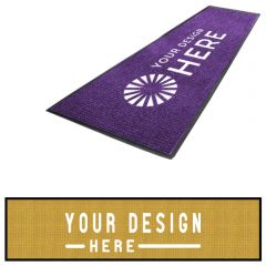 Waterhog Inlay Logo Mat Fashion Borders 4 Ft X 16 Ft