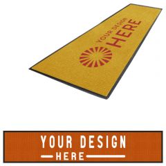Waterhog Inlay Logo Mat Fashion Borders 4 Ft X 20 Ft