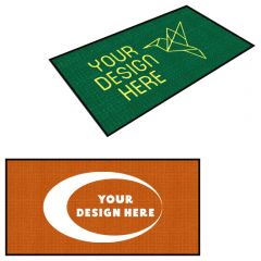 Waterhog Inlay Logo Mat Fashion Borders 4 Ft X 8 Ft