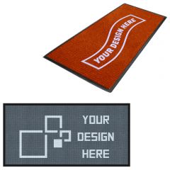 Waterhog Inlay Logo Mat Fashion Borders 6 Ft X 12 Ft