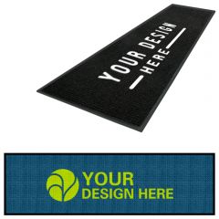 Waterhog Inlay Logo Mat Fashion Borders 6 Ft X 20 Ft