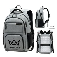 Waterproof Casual Laptop Backpack With USB Charging Port