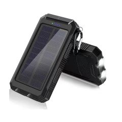 Waterproof Compass Solar Power Bank 8000 mAh