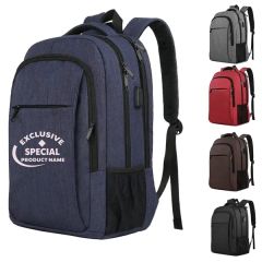 Waterproof Laptop Backpack With USB Charging Port For Travel