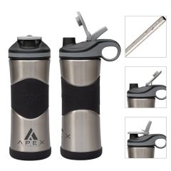 Wave My Wave 20 Oz Double Wall Stainless Steel Water Bot