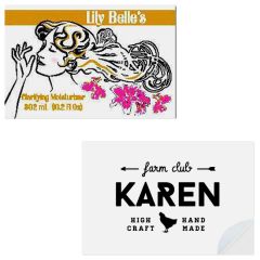 Weatherproof Square Cut Polyester Labels