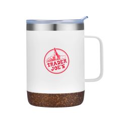 Wellspring-V 12 Oz Cork Based Campfire Mugs Double Walled