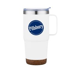 Wellspring-Vi 24 Oz Cork Base Travel Tumbler Double Walled