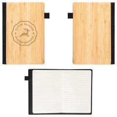 Wesen Bamboo Refillable Journal Set - A5 - Laser