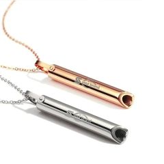 Whistle Pendant Necklace For Anxiety Yoga and Meditation