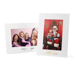 White Easel-Back Photo Frame 4 Inch X 6 Inch