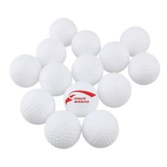 White Hollow Golf Practice Ball For Indoor and Pets