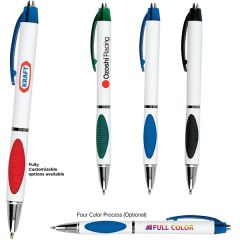 White Pen W/ Trans Gripper