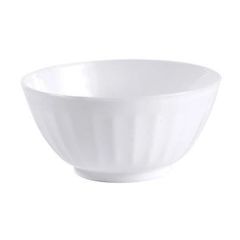 White Plastic Latte Bowls