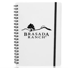 White Spiral Notebooks