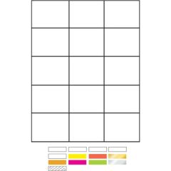 White Vinyl Laser Labels