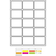 White Vinyl Laser Labels