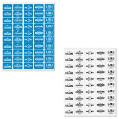 White Vinyl Laser Labels