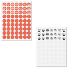 White Vinyl Laser Labels