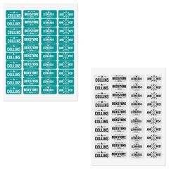 White Vinyl Laser Labels