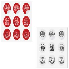 White Vinyl Laser Labels