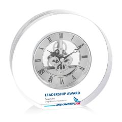 Wilkes Vividprint Clock - Silver
