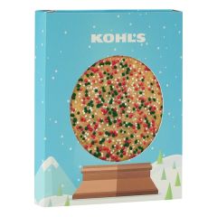 Window Box With Gourmet Cookie - Sugar Cookie With Holiday N
