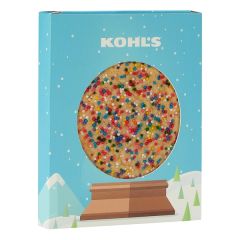 Window Box With Gourmet Cookie - Sugar Cookie With Rainbow N
